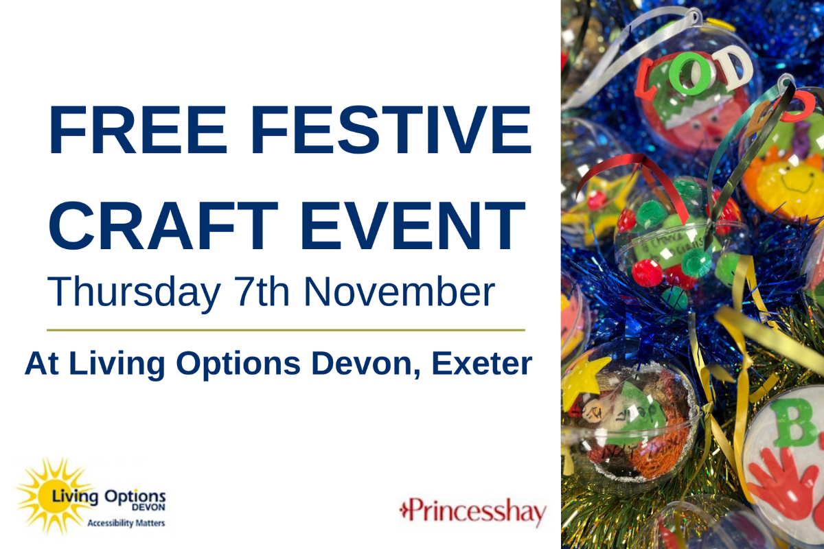 Free Festive Craft Event: 7th November