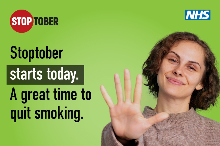 Stop smoking this Stoptober!